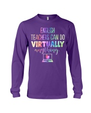 English Teacher Can Do Virtually Long Sleeve Tee tile