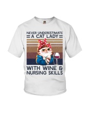 Nurse Cat Lady Youth T-Shirt tile