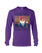 Nurse Cat Lady Long Sleeve Tee tile
