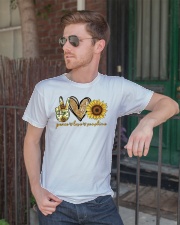 Shunshine Peace Love Classic T-Shirt lifestyle-mens-crewneck-front-2