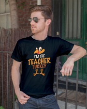 Teacher Turkey Classic T-Shirt lifestyle-mens-crewneck-front-2