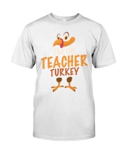 Teacher Turkey Premium Fit Mens Tee tile