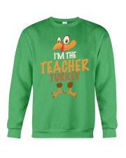 Teacher Turkey Crewneck Sweatshirt tile