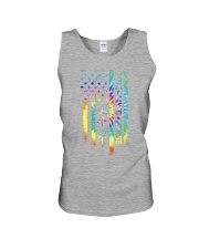 Nurse Live Love Flag Unisex Tank tile