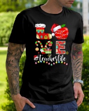 Teacher Life Christmas Classic T-Shirt lifestyle-mens-crewneck-front-7