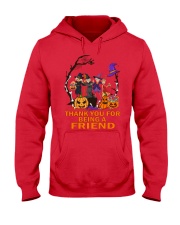 Golden Thank You Friend Hooded Sweatshirt tile