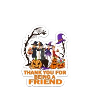 Golden Thank You Friend Sticker tile