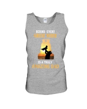 Nurse Behind Dad Unisex Tank tile