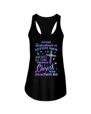 Autism Mom Strengthen Ladies Flowy Tank tile