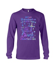 Autism Mom Strengthen Long Sleeve Tee tile