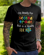 Second grade Ready For Me Classic T-Shirt lifestyle-mens-crewneck-front-7