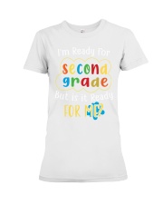 Second grade Ready For Me Premium Fit Ladies Tee tile