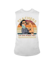Teacher Quaranteach Sleeveless Tee tile