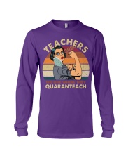 Teacher Quaranteach Long Sleeve Tee tile