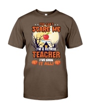 Retired Teache Scare Me All Classic T-Shirt tile