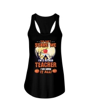 Retired Teache Scare Me All Ladies Flowy Tank tile