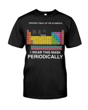 Periodic Table Mask Classic T-Shirt front