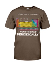Periodic Table Mask Classic T-Shirt tile