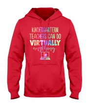 Kindergarten Teacher Can Do Virtually Hooded Sweatshirt tile
