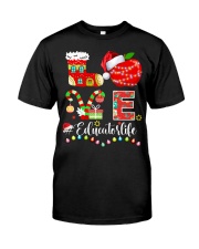 Educator Life Christmas Classic T-Shirt front
