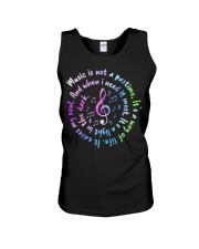 Music Not Partime Unisex Tank tile