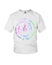 Music Not Partime Youth T-Shirt tile