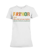 Fathor Like Dad Premium Fit Ladies Tee tile
