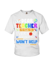 Teacher Dear Talk Youth T-Shirt tile