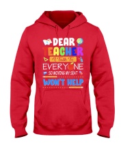 Teacher Dear Talk Hooded Sweatshirt tile