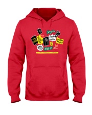 star blm statement Hooded Sweatshirt tile