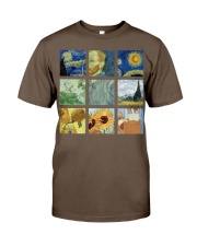 Art Van Gogh Painting Grid Classic T-Shirt tile