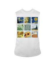 Art Van Gogh Painting Grid Sleeveless Tee tile