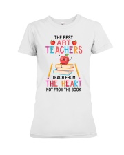 Art Teacher From Heart Premium Fit Ladies Tee tile