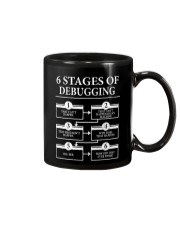 6 stages of debugging Mug thumbnail