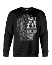 I Major In Computer Science Crewneck Sweatshirt thumbnail