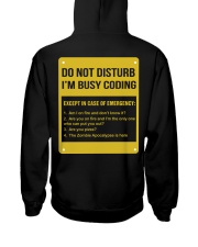 Do not disturb Hooded Sweatshirt thumbnail