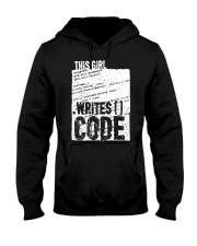 This girl writes code Hooded Sweatshirt thumbnail