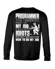The hardest part of my job Crewneck Sweatshirt thumbnail
