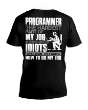 The hardest part of my job V-Neck T-Shirt thumbnail