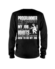 The hardest part of my job Long Sleeve Tee thumbnail