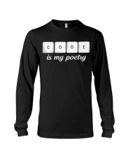 Code is my poetry Long Sleeve Tee thumbnail