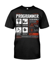 Programmer Classic T-Shirt front