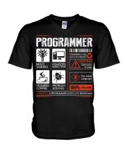 Programmer V-Neck T-Shirt thumbnail