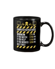 Computer Repair Rates Mug front
