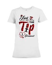 Just The Tip Premium Fit Ladies Tee tile
