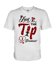 Just The Tip V-Neck T-Shirt tile