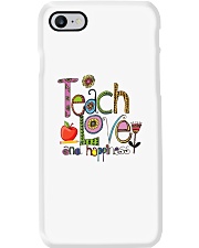 Teach Love And Happiness Phone Case tile