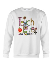 Teach Love And Happiness Crewneck Sweatshirt tile