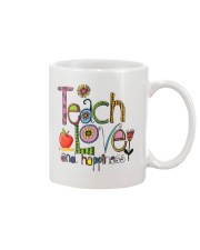 Teach Love And Happiness Mug tile