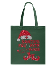 Santas Favorite Nurse Tote Bag tile